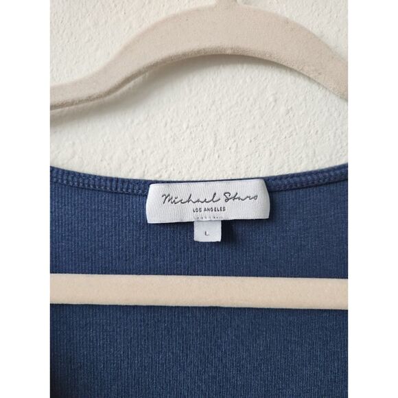 Michael Stars Abby Sleeveless Faux Wrap Dress‎ | Size L - Picture 5 of 7